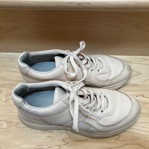 Everlane womens blush-pink leather sneakers, low-top - Picture 2 of 5